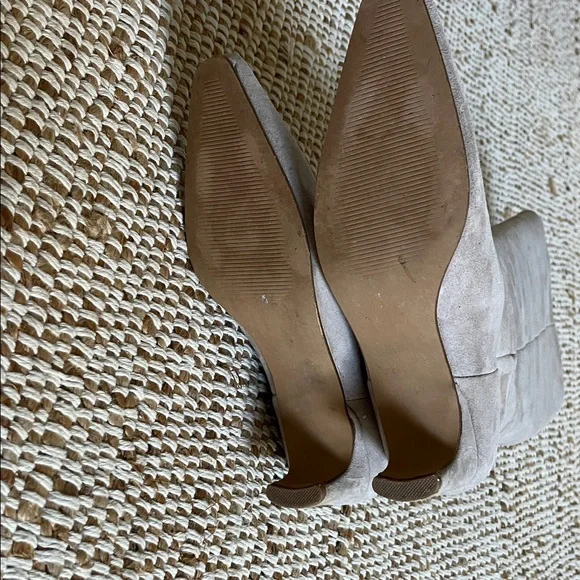 Steve Madden Taupe Heeled Boots - Picture 5 of 13